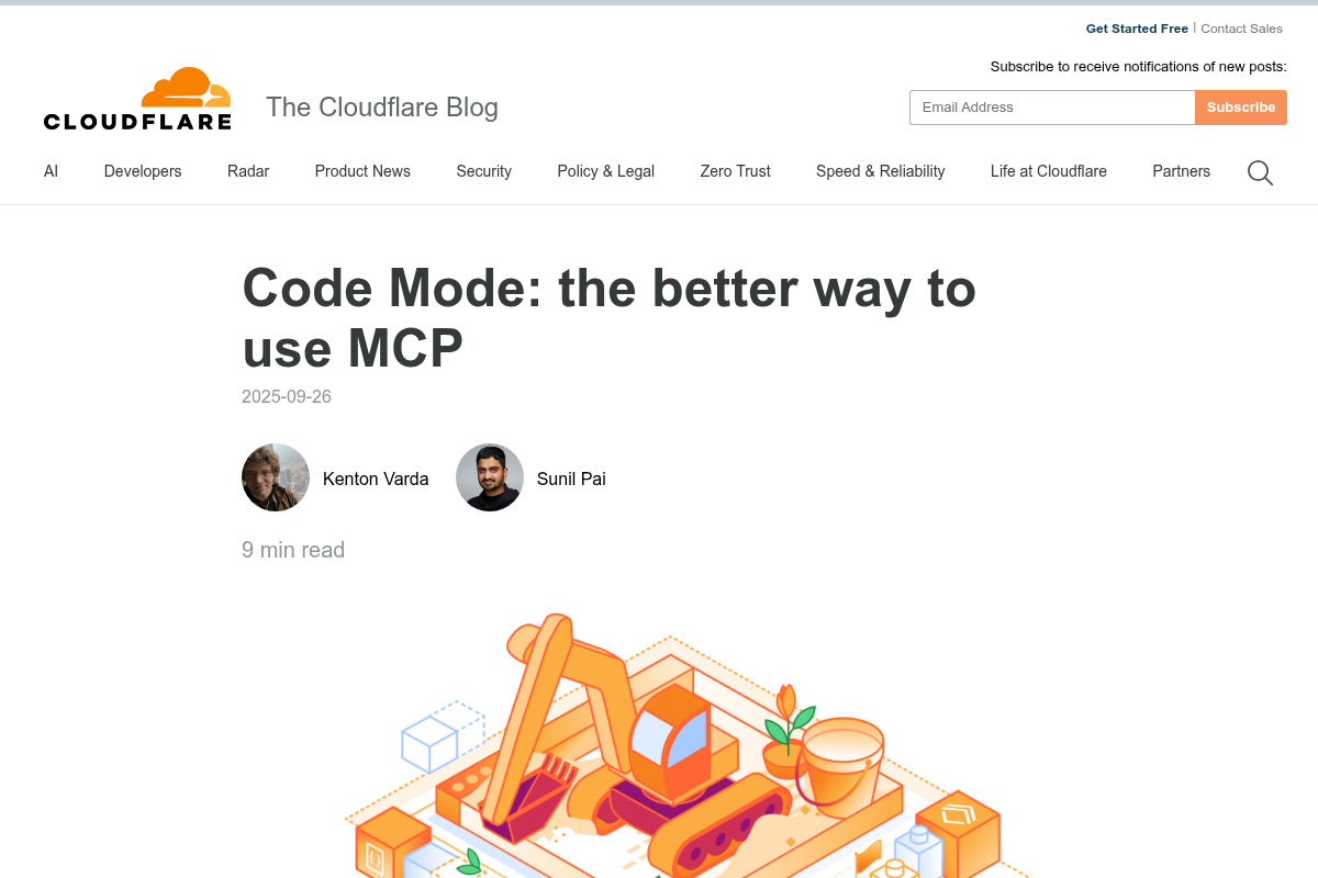 Code Mode: the better way to use MCP