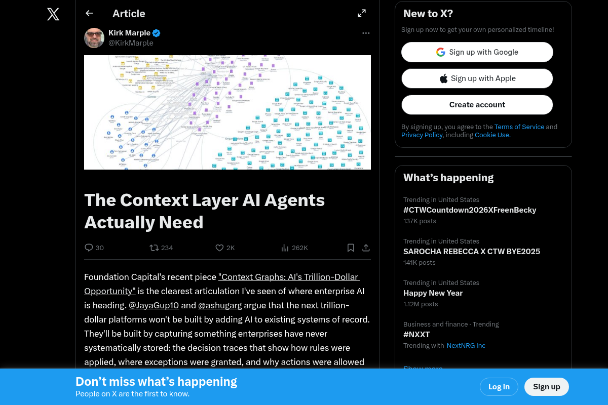 The Context Layer AI Agents Actually Need